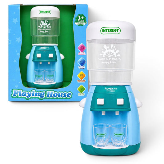 Kids Playing House Water Dispenser Toy with Cups – Pretend Kitchen Role Play Appliance Toy (3+ Years)