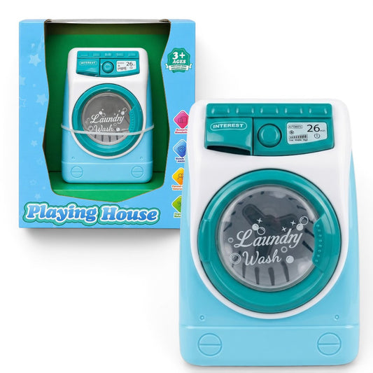 Kids Playing House Washing Machine Toy – Pretend Laundry Role Play Appliance Toy (3+ Years)