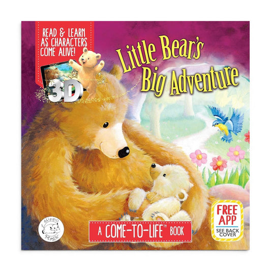 Little Bear’s Big Adventure 3D Interactive Story Book | Augmented Reality Kids Picture Book