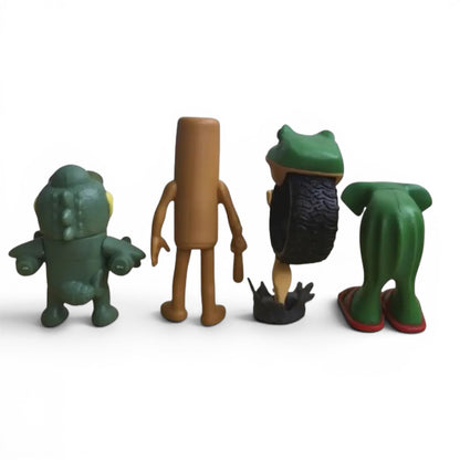 Italian Brain Rot Action Figure Toy Set for Kids – (11cm) Funny Monster Character Collectible Figures (4 Pack)