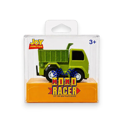 Joy Junction 1:64 Mini Racer Alloy Metal Dump Truck Toy with Pull-Back Action – Mini Construction Tipper Diecast Vehicle for Kids (3+ Years)