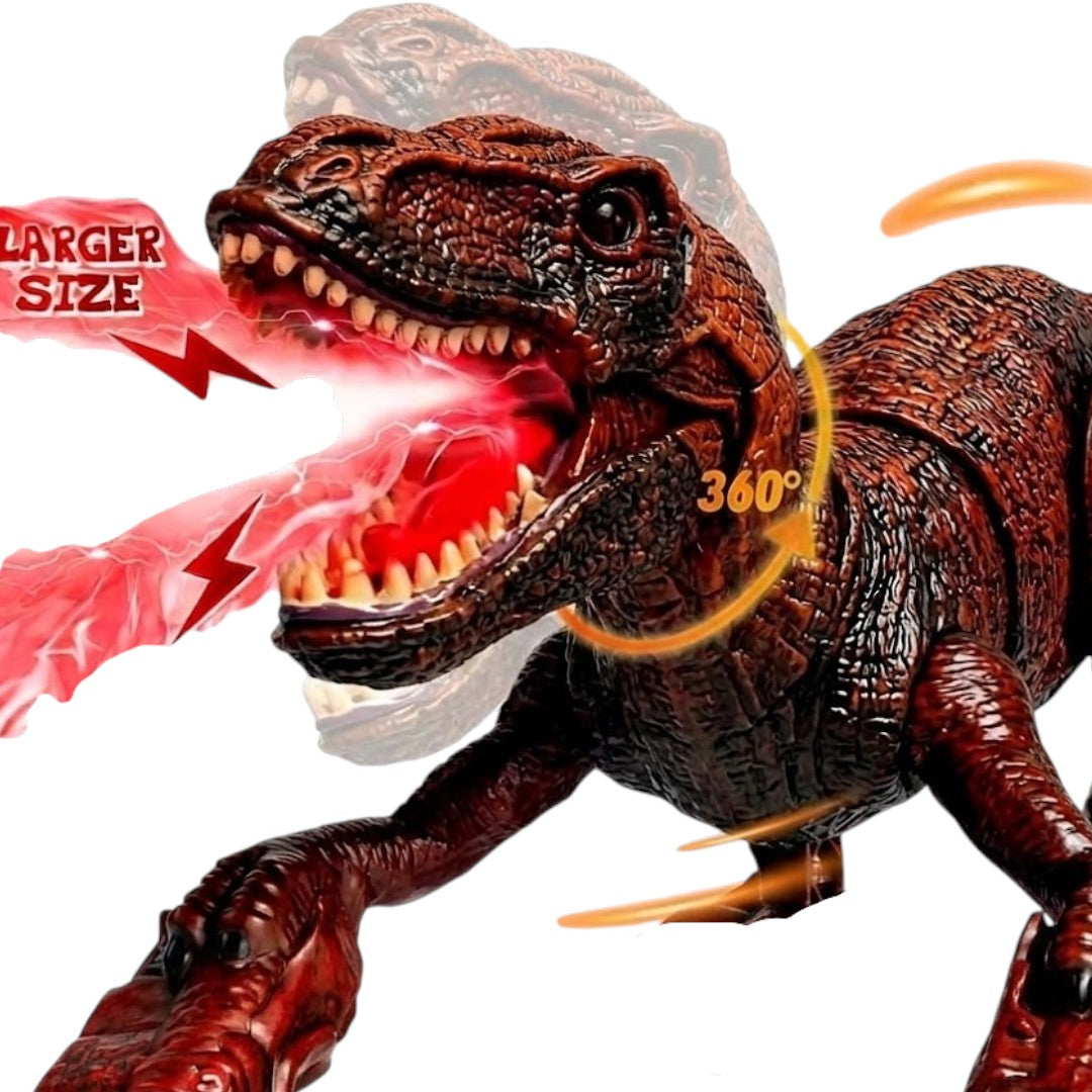 2.4GHz Remote Control T-Rex Dinosaur Toy with Mist Spray, Light