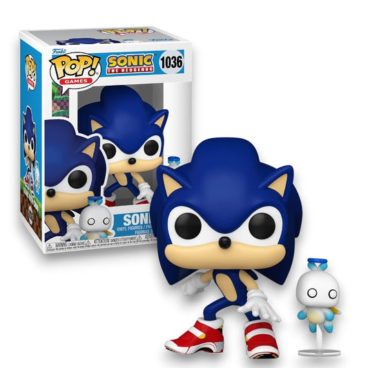 Funko Pop! Games Sonic The Hedgehog Sonic with Chao #1036 Vinyl Figure Collectible Toy Box Pack