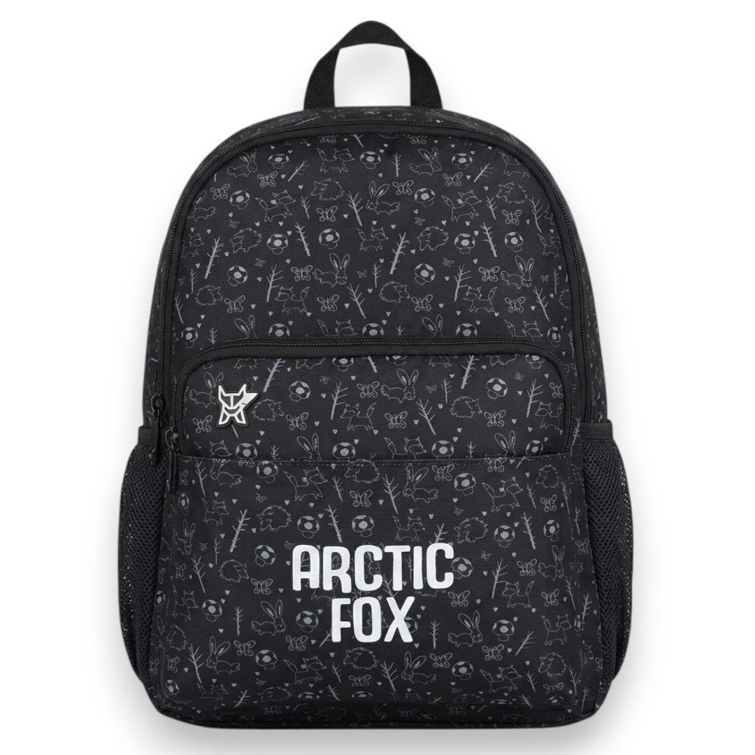 Arctic Fox School Bags Cuba Black 21L School BackpackLightweight Kids – Jaiman Toys