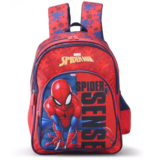 Marvel Spider-Man School Backpack 18 Inch | Kids School Bag with Multiple Compartments & Side Pockets