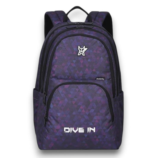 Arctic Fox Dive In Backpack 34 Litres | Stylish Laptop School & Travel Backpack with Multiple Compartments