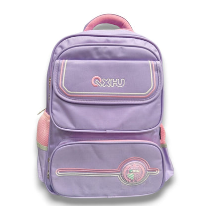 Kids School Backpack 16 Inch | Lightweight Purple School Bag for Girls with Multiple Compartments