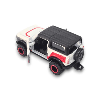 Majorette Ford Bronco Wildtrak Racing Cars Die-Cast SUV |1:64 Scale Premium Off-Road Collectible Model