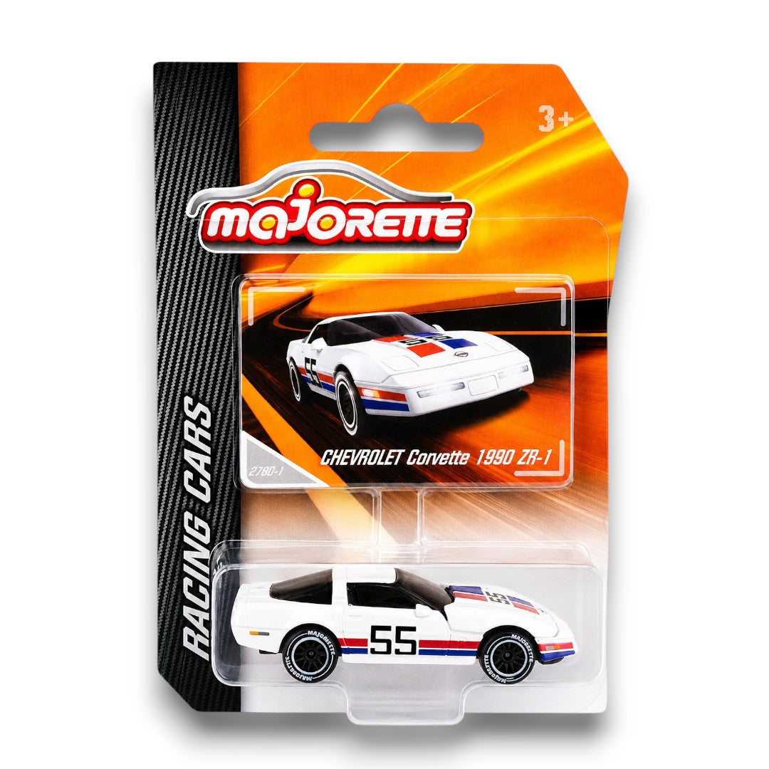 Majorette Chevrolet Corvette 1990 ZR-1 1:64 Scale Racing Cars Die-Cast Sports Car | Premium Collectible Model