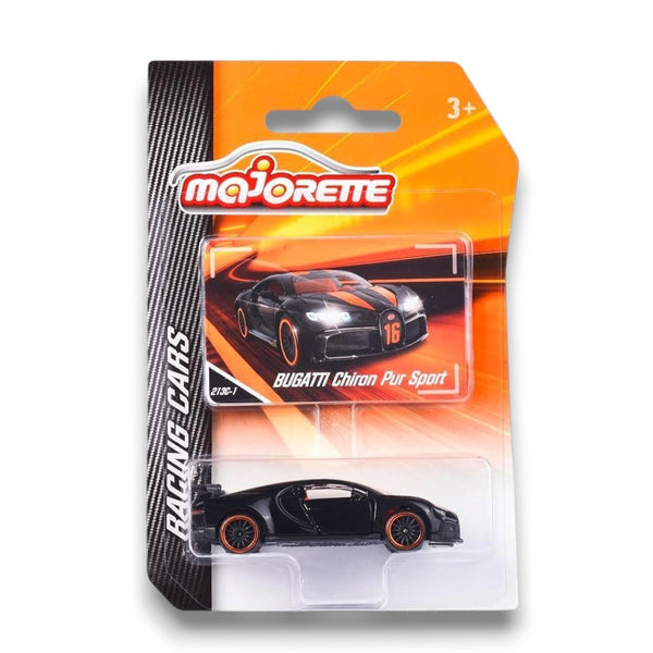 Majorette Bugatti Chiron Pur Sport 1:64 Scale Racing Cars Die-Cast Hypercar | Premium Collectible Model