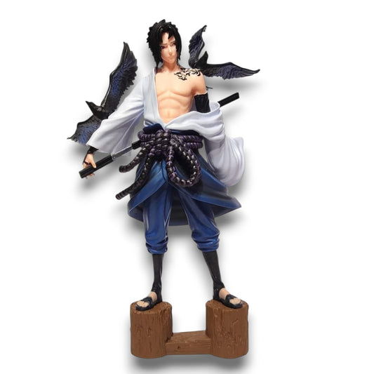 Naruto Sasuke Uchiha 26.5 CM Anime Action Figure | PVC Collectible Display Statue