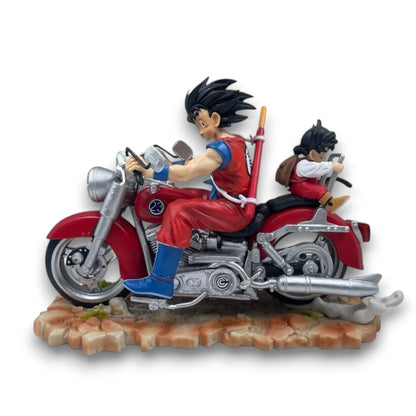 Dragon Ball Son Goku Motorcycle 6 Inch Anime Action Figure | Collectible PVC Display Statue