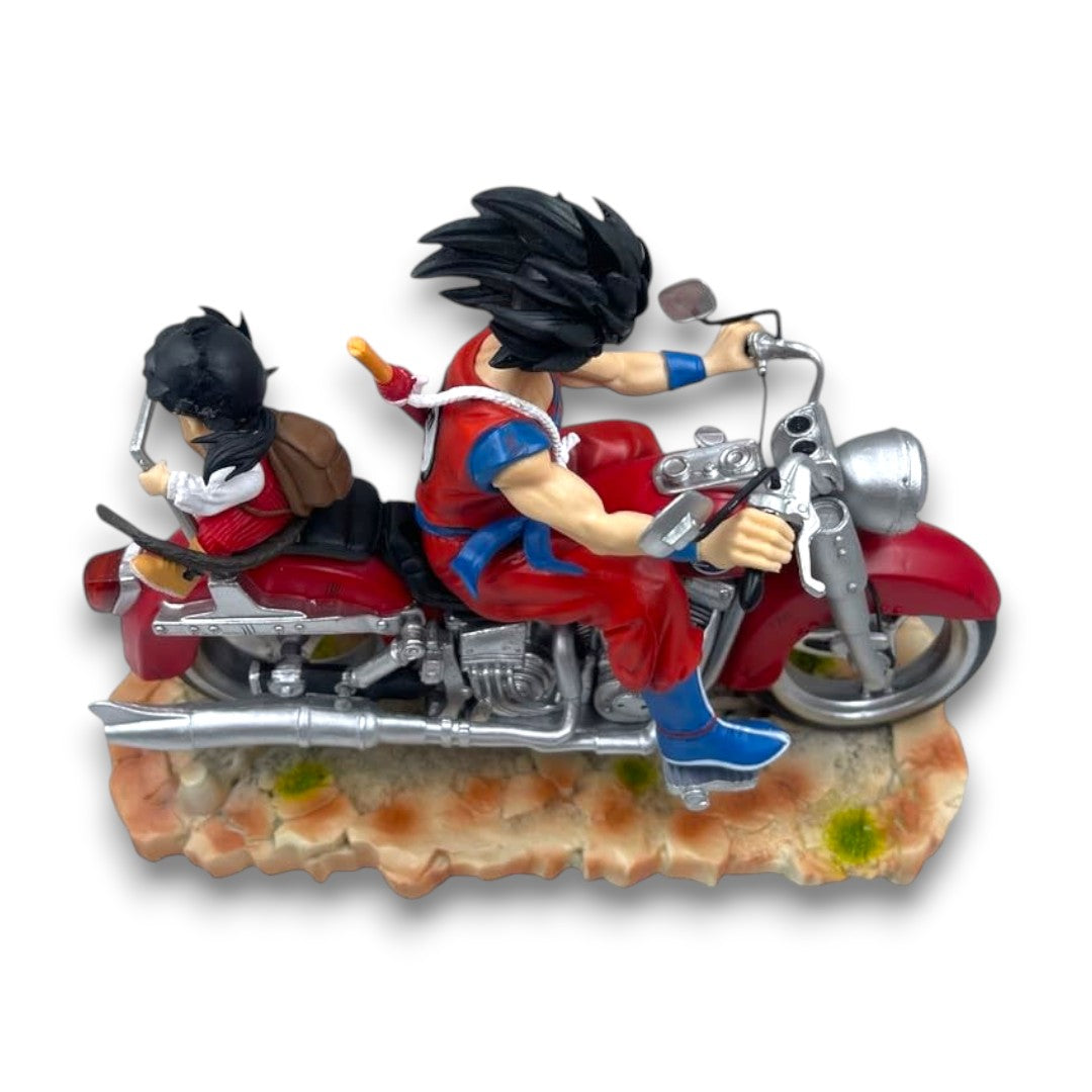 Dragon Ball Son Goku Motorcycle 6 Inch Anime Action Figure | Collectible PVC Display Statue