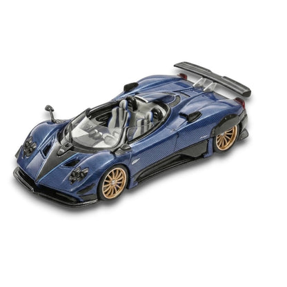 LCD 1:64 Models Pagani Zonda HP Barchetta Blue Die-Cast Model Car | Premium Collectible Model