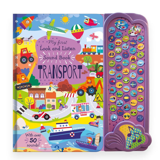 North Parade My First Look and Listen Sound Book: Transport | 50+ Interactive Sounds for Kids