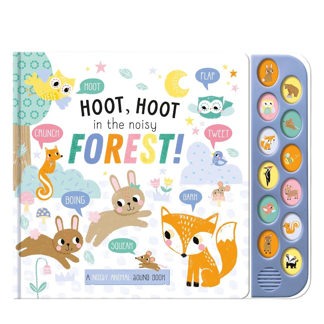 North Parade Hoot, Hoot in the Noisy Forest | Interactive Forest Animal Sound Book for Kids