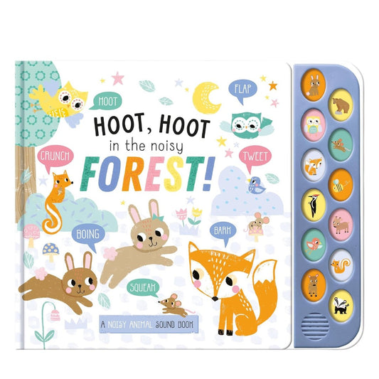 North Parade Hoot, Hoot in the Noisy Forest | Interactive Forest Animal Sound Book for Kids