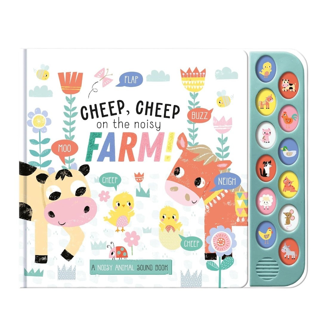 North Parade Cheep, Cheep on the Noisy Farm | Interactive Farm Animal Sound Book for Kids