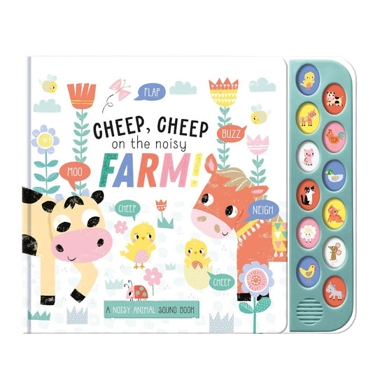 North Parade Cheep, Cheep on the Noisy Farm | Interactive Farm Animal Sound Book for Kids
