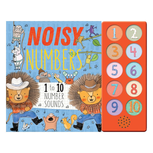 North Parade Noisy Numbers 1 to 10 Interactive Sound Book for Kids