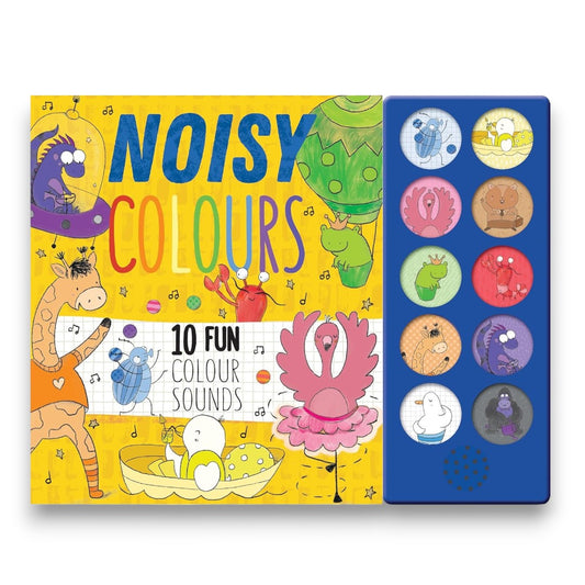 North Parade Noisy Colours Sound Book for Kids | Interactive Colour Learning Audio Book with 10 Fun Colour Sounds