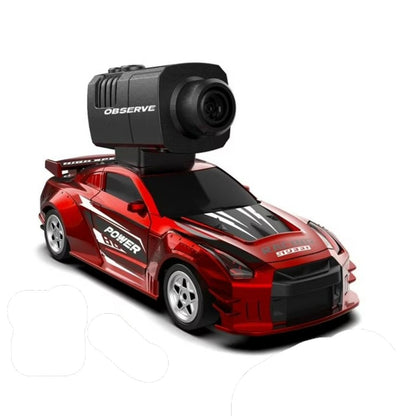 Q-Version 1:64 Scale 4WD Drifting RC Camera Car | WiFi FPV App-Controlled Racing Drift Car | GB7027 PRO