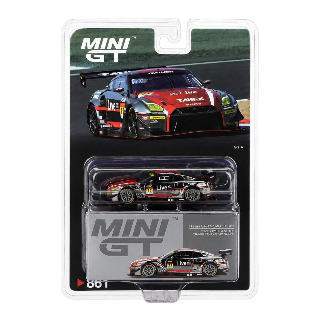 Mini GT 1:64 (Blister Pack) Nissan GT-R NISMO GT3 #11 2023 SUPER