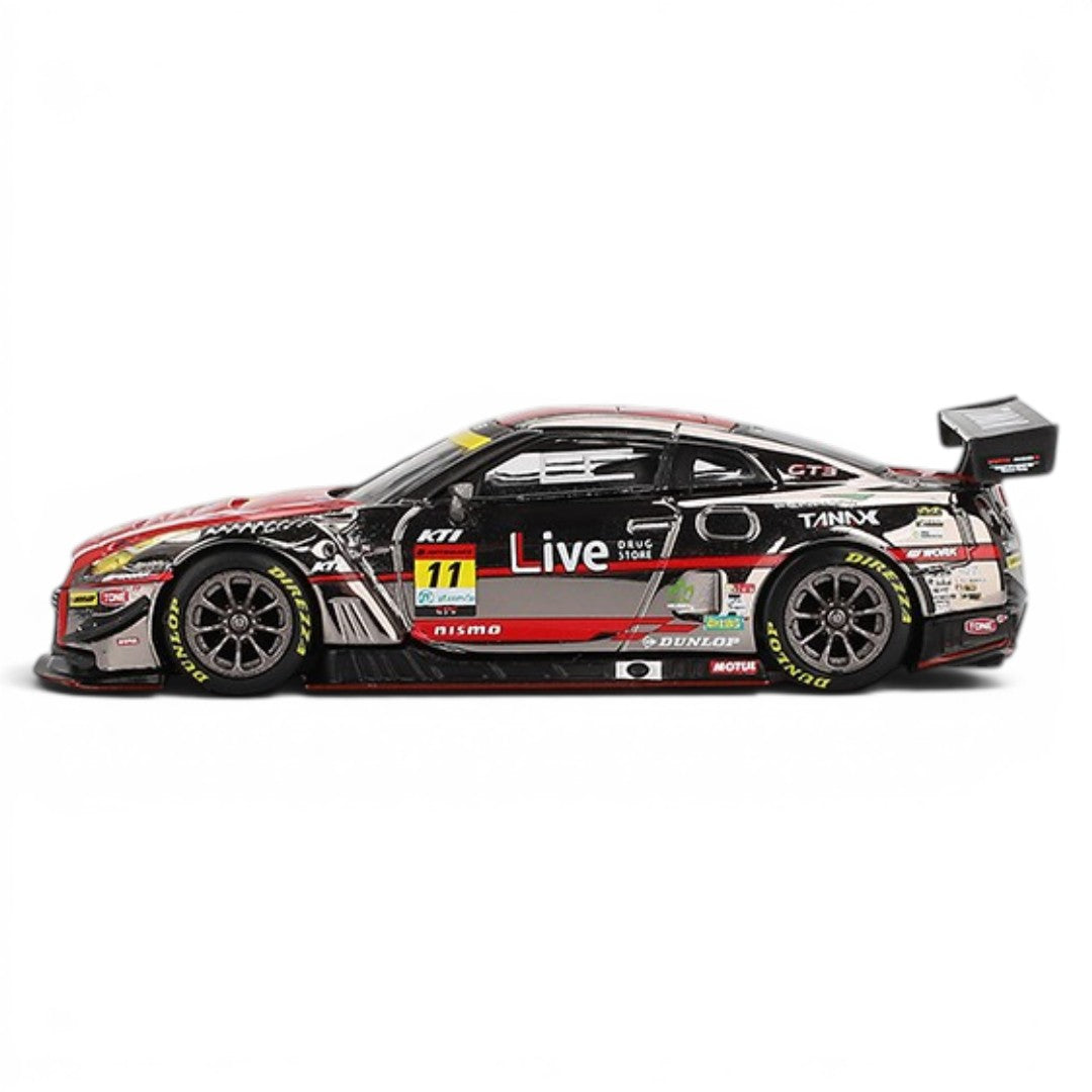 Mini GT 1:64 (Blister Pack) Nissan GT-R NISMO GT3 #11 2023 SUPER GT Series GAINER TANAX GT-R Diecast Model Car