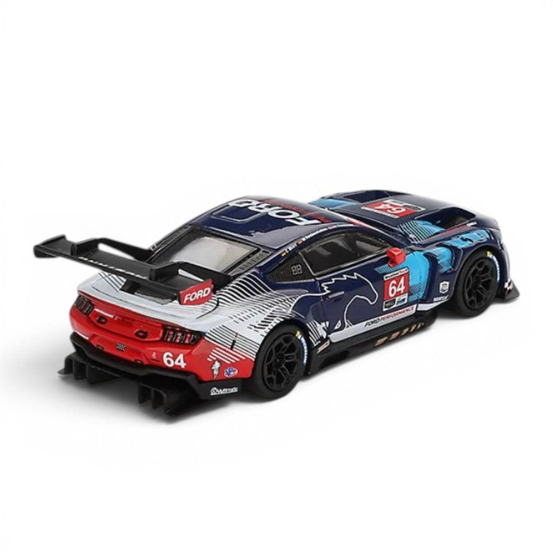 Mini GT 1:64 (Blister Pack) Ford Mustang GT3 #64 2024 IMSA Daytona