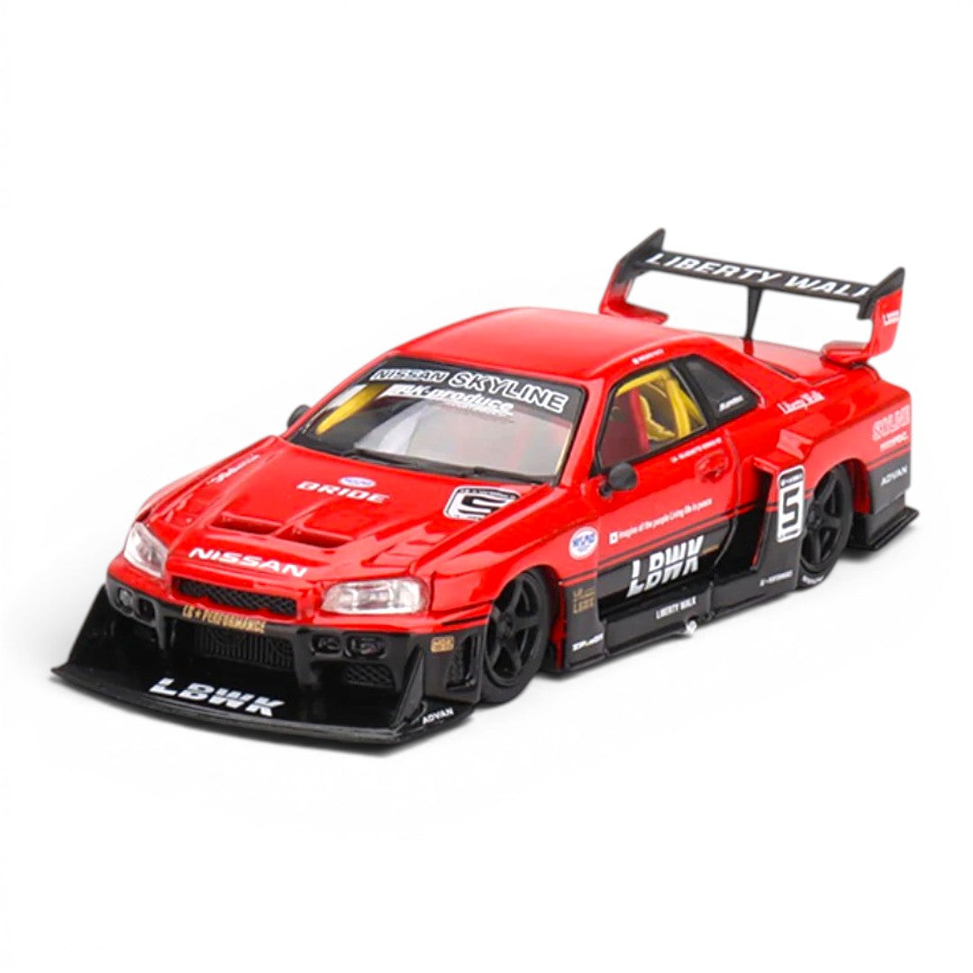 Mini GT 1:64 (Blister Pack) Nissan LB-ER34 Super Silhouette