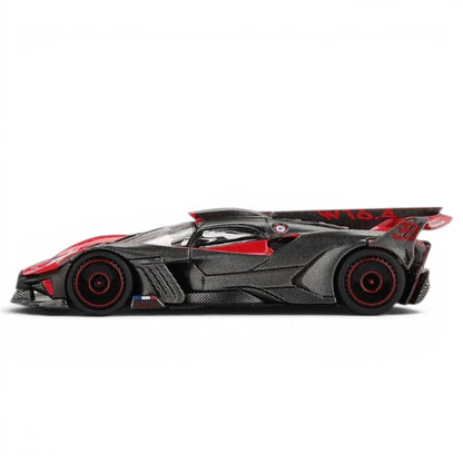 Mini GT 1:64 (Blister Pack) Bugatti Bolide Red Hypercar Diecast Model Car | Collector Edition