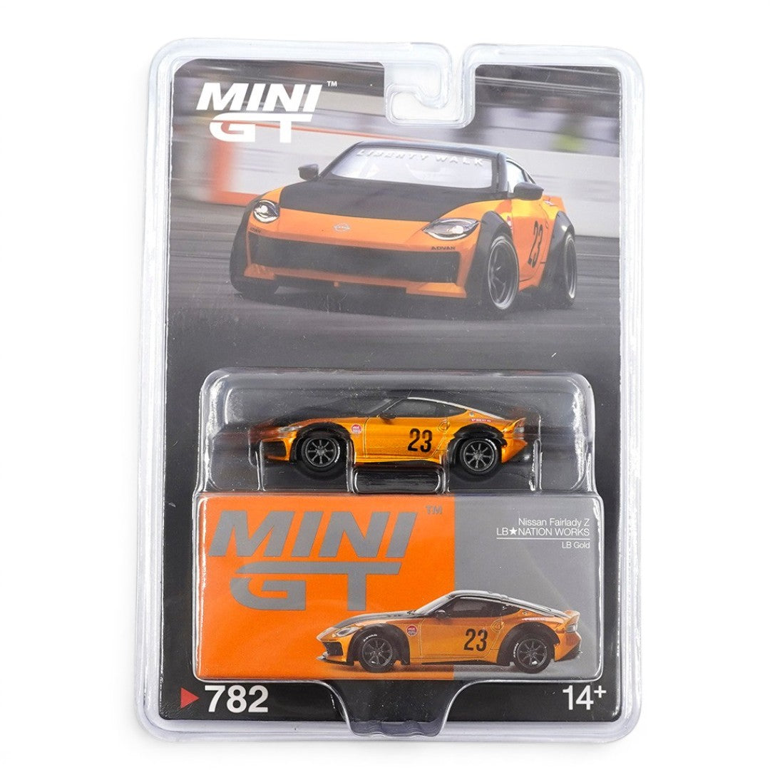 Mini GT 1:64 (Blister Pack) Nissan Fairlady Z LB☆Nation Works LB