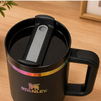 STANLEY Quencher H2 FlowState Tumbler 40 oz (1.18L) Black Iridescent Edition Insulated Stainless Steel Travel Mug