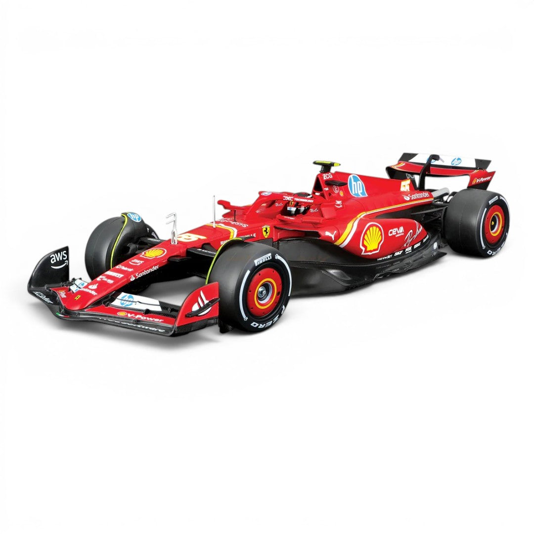 Bburago 1:24 Ferrari SF-24 #55 Carlos Sainz F1 Model Kit (2024