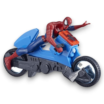 Hasbro Marvel Spider-Man Web Cycle with 6-Inch Spider-Man Action Figure | Super Hero Motorcycle Collectible