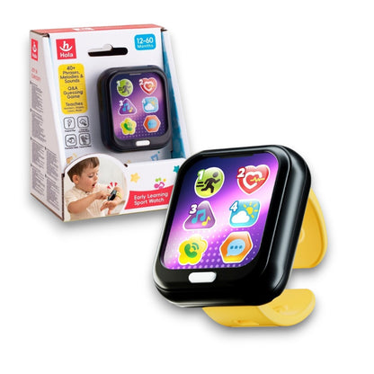 Hola Early Learning Smart Watch for Kids | Interactive Educational Toy with Sounds, Music & Learning Activities (12–60 Months)