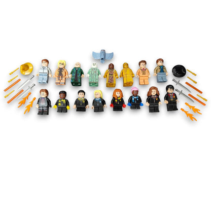 Harry Potter 16-Piece Building Block Minifigure Set | Wizarding World Character Collection with Accessories | Compatible Brick Figures for Kids 6+