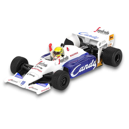 MINI GT 1:64 Toleman TG184 #19 Ayrton Senna 1984 Monaco Grand Prix 2nd Place Die-Cast Formula Racing Car Model