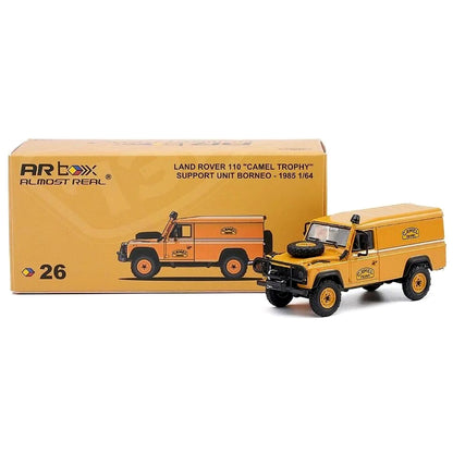 Almost Real 1:64 Land Rover 110 "Camel Trophy" Support Unit Borneo 1985 Diecast Model Car | Limited Edition #26