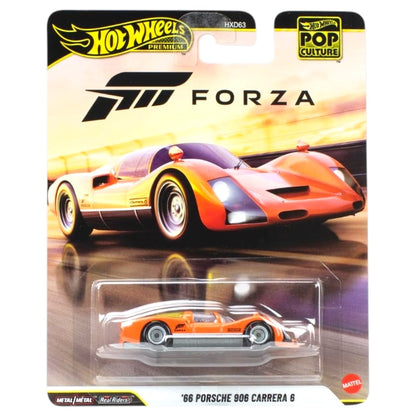 Hot Wheels 1:64 Scale  Premium Pop Culture 5-Car Set HXD63 | Disney Pixar, Forza, Stranger Things & The Simpsons | Metal/Metal with Real Riders | BGX
