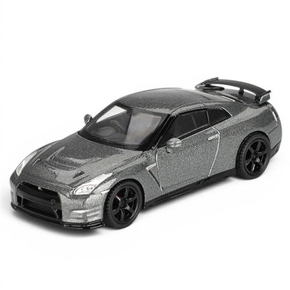 MINI GT 1:64 (Blister Pack) Nissan GT-R NISMO R35 CRS Version Dark Metal Gray #1089 | Official Licensed Diecast Model Car | BGX