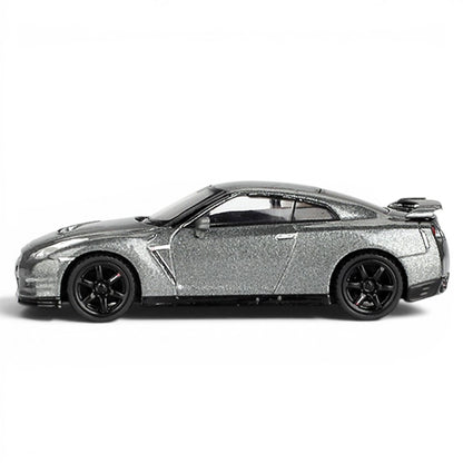 MINI GT 1:64 (Blister Pack) Nissan GT-R NISMO R35 CRS Version Dark Metal Gray #1089 | Official Licensed Diecast Model Car | BGX