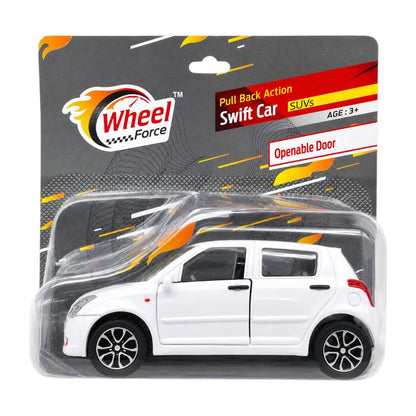 CENTY Swift Pull Back Toy Car  | Openable Doors | Diecast Mini Hatchback Toy Car for Kids 3+ | BGX