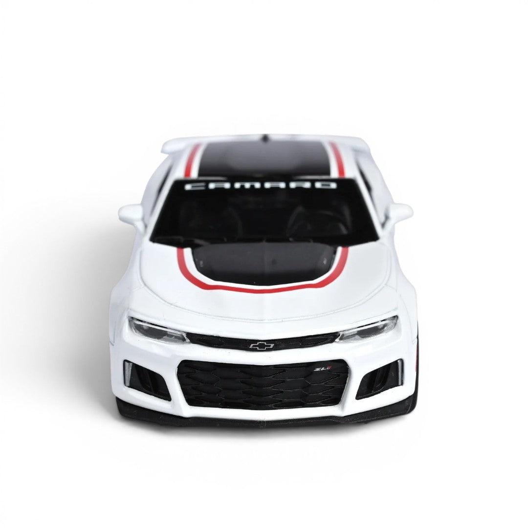 Kinsmart 1:38 Scale Chevrolet Camaro ZL1 Livery Edition Die-Cast Metal Model Car | Pull Back Action | Opening Doors | Collectible Toy Car