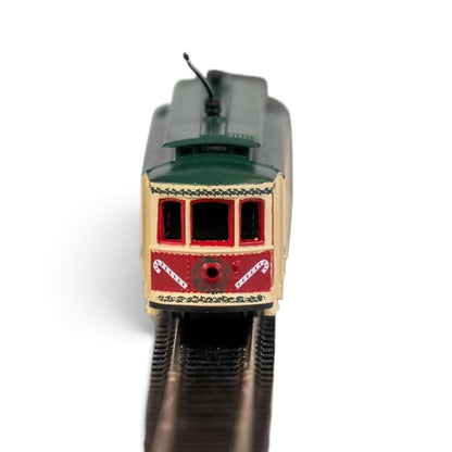 Bachmann Brill Christmas Trolley | Happy Holidays N Scale Electric Streetcar