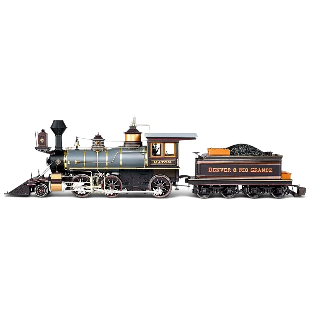 Bachmann D&RG Raton 2-6-0 DCC Steam Locomotive | Large Scale 1:20.3 with Tender