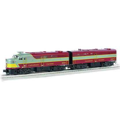 Williams by Bachmann Canadian Pacific FA-1 Powered A & FB-1 Dummy B Diesel Locomotive Set – O Scale Train #4001 & #4403