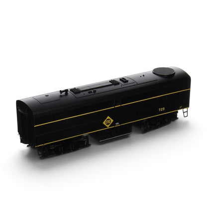 Williams by Bachmann Erie FA-1 Powered A & FB-1 Dummy B Diesel Locomotive Set – O Scale 3-Rail Train #725A & #725B
