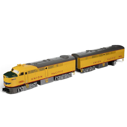 Williams by Bachmann Union Pacific FA-1 Powered A & FB-1 Dummy B Diesel Locomotive Set – O Scale 3-Rail Train #1501 & #1525