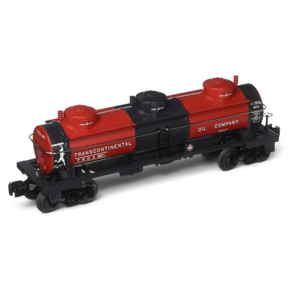 Williams by Bachmann Transcontinental Oil Company 3-Dome Tank Car – O Scale 3-Rail Freight Car